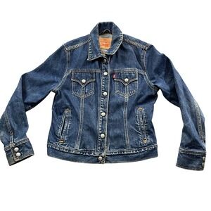 Levi's Snap Closure Denim Jean Jacket Long Sleeve (no tags) See Measurements
